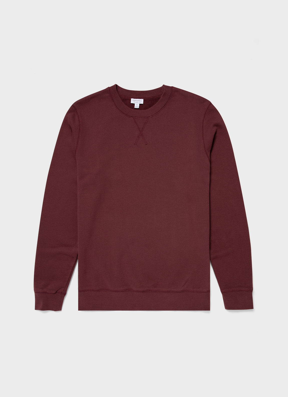 Men's Loopback Sweatshirt in Oxblood