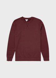 Men's Loopback Sweatshirt in Oxblood