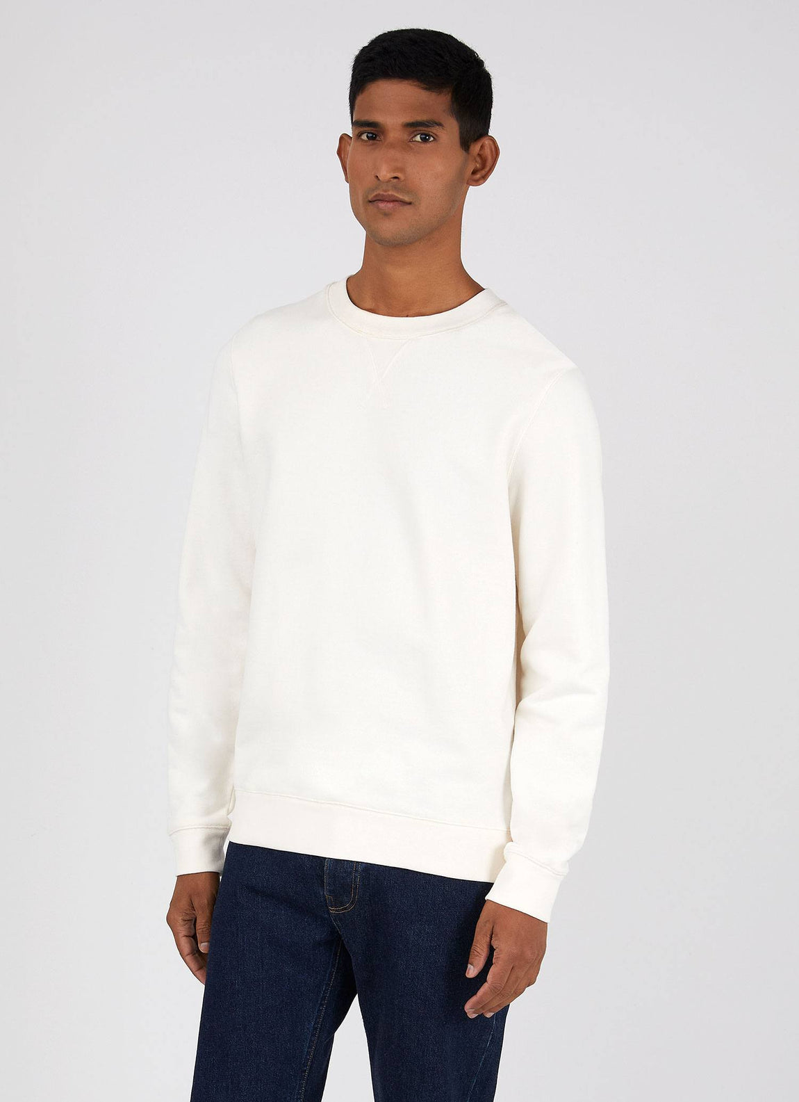 Men's Loopback Sweatshirt in Archive White
