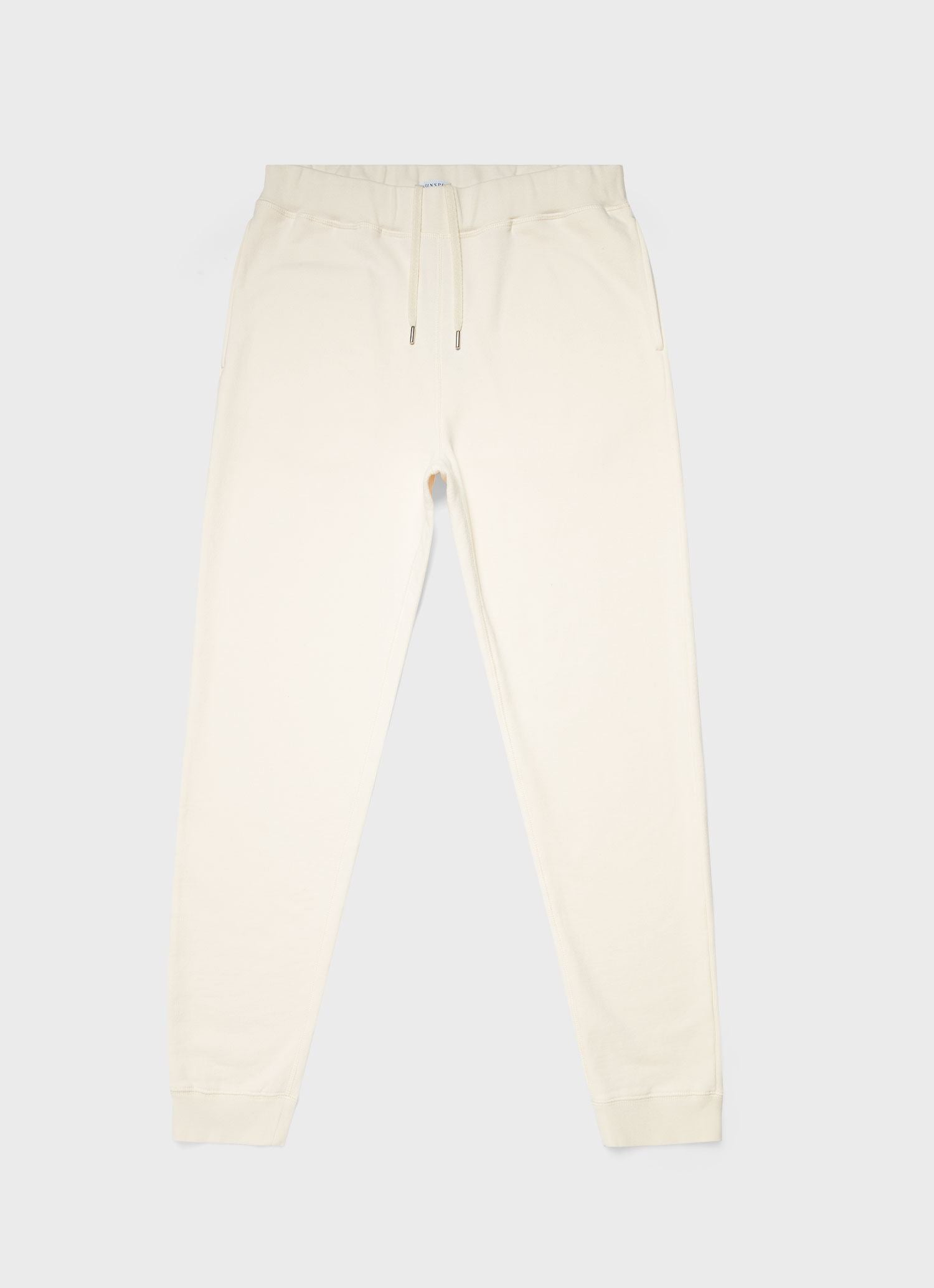 Men's Loopback Sweatpants in Archive White