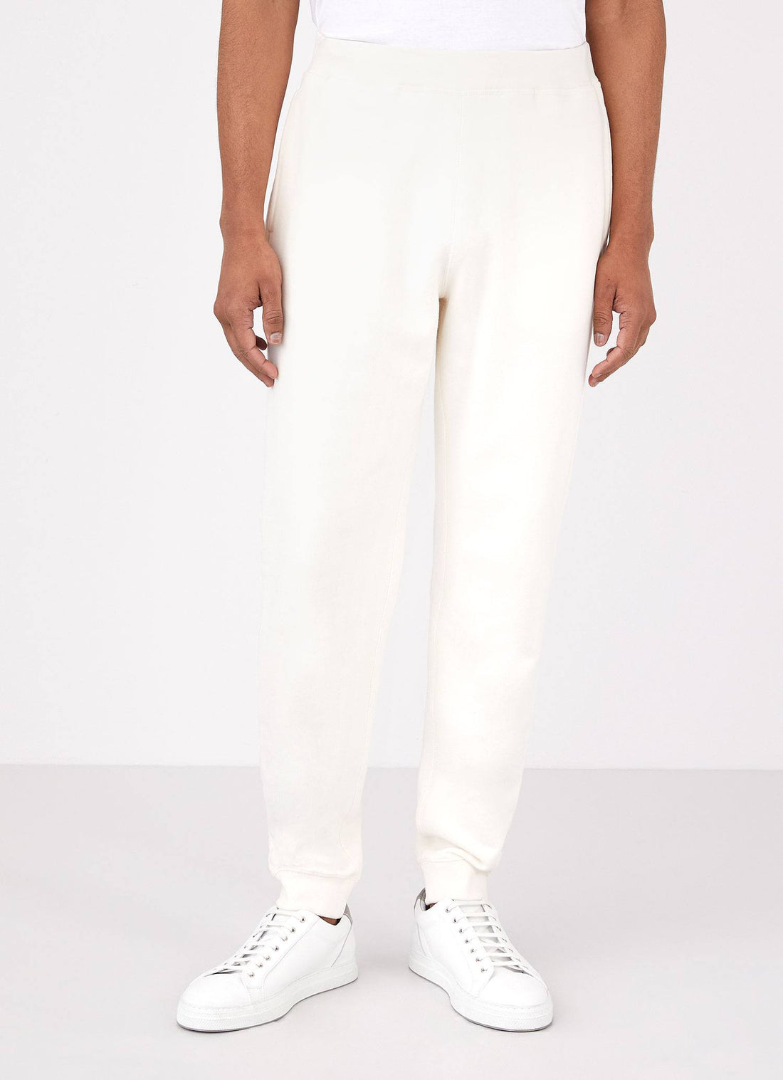 Men's Loopback Sweatpants in Archive White