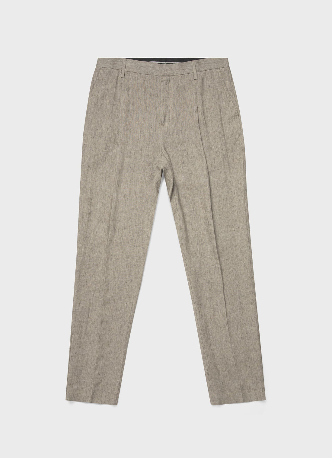Men's Tailored Relaxed Fit Trouser in Dark Stone