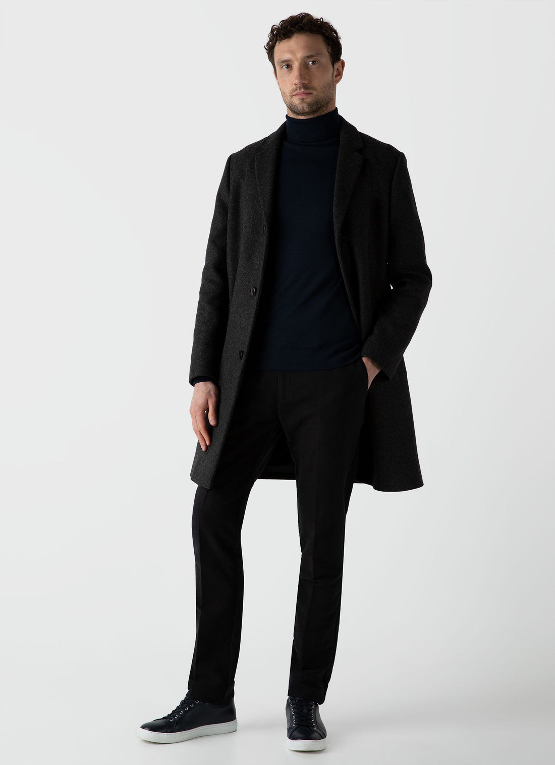 Men's Moleskin Trouser in Black