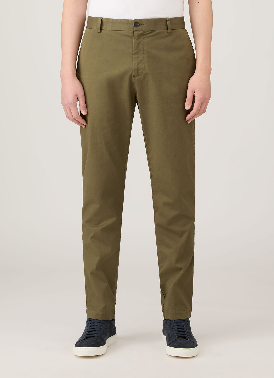 Men's Slim Fit Chino in Khaki