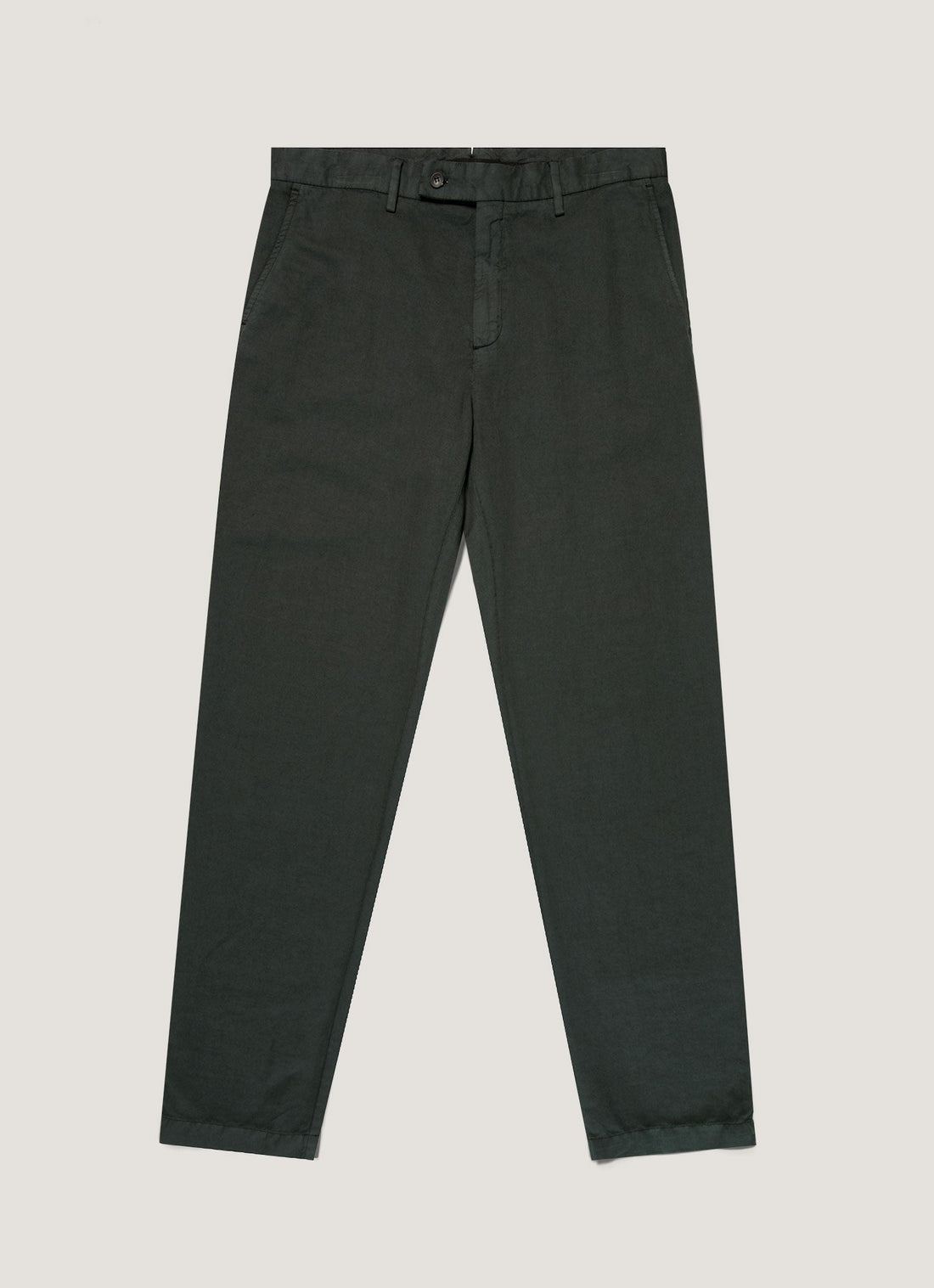 Men's Cotton Linen Trouser in Charcoal