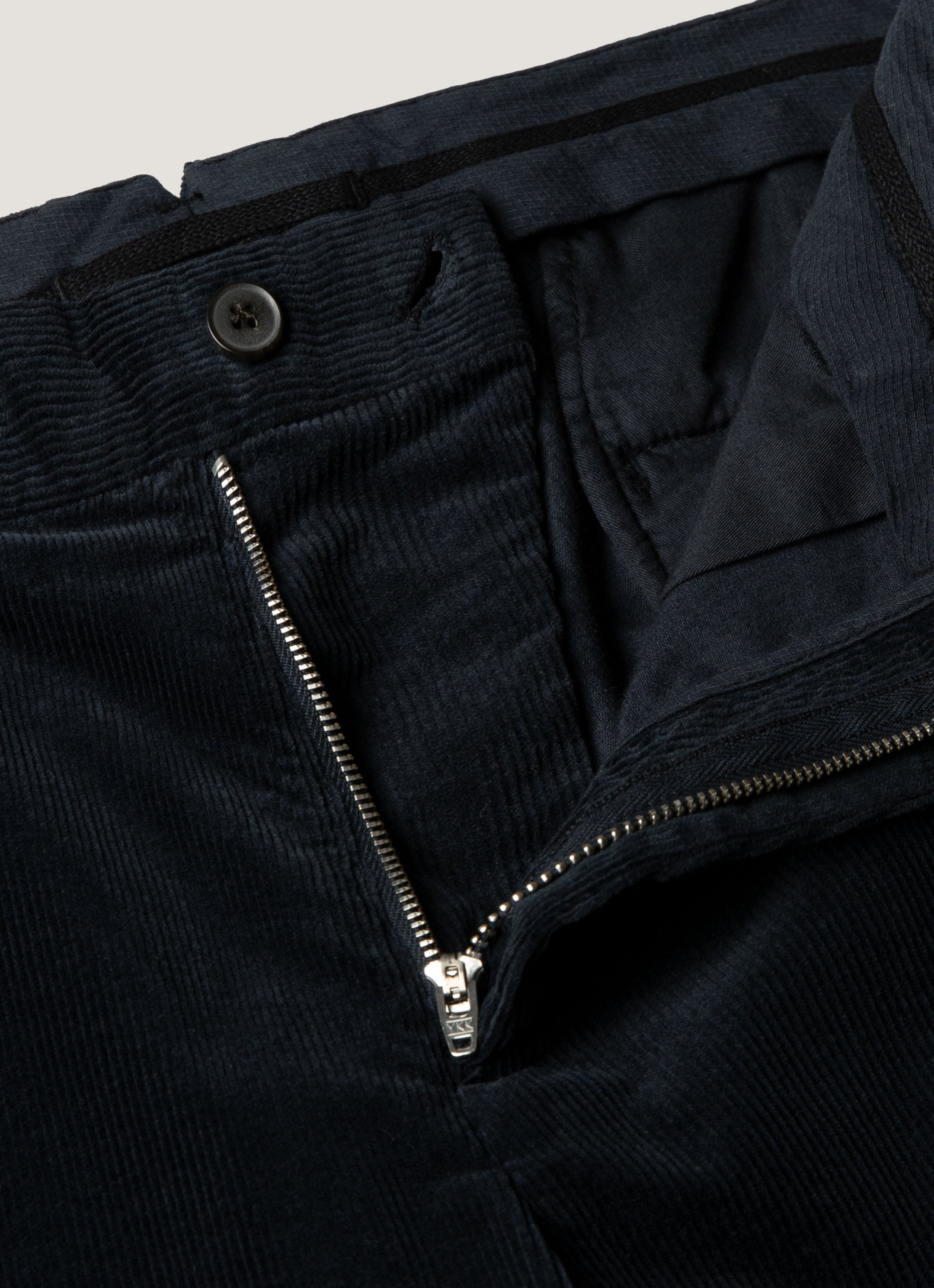 Men's Corduroy Two-Piece Suit in Navy