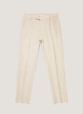 Men's Linen Trouser in Sand