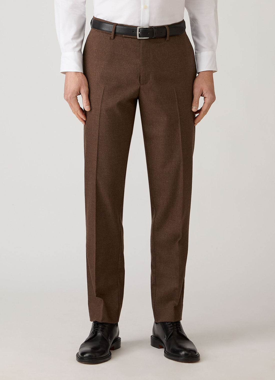Flanellhose aus Wolle und Kaschmir