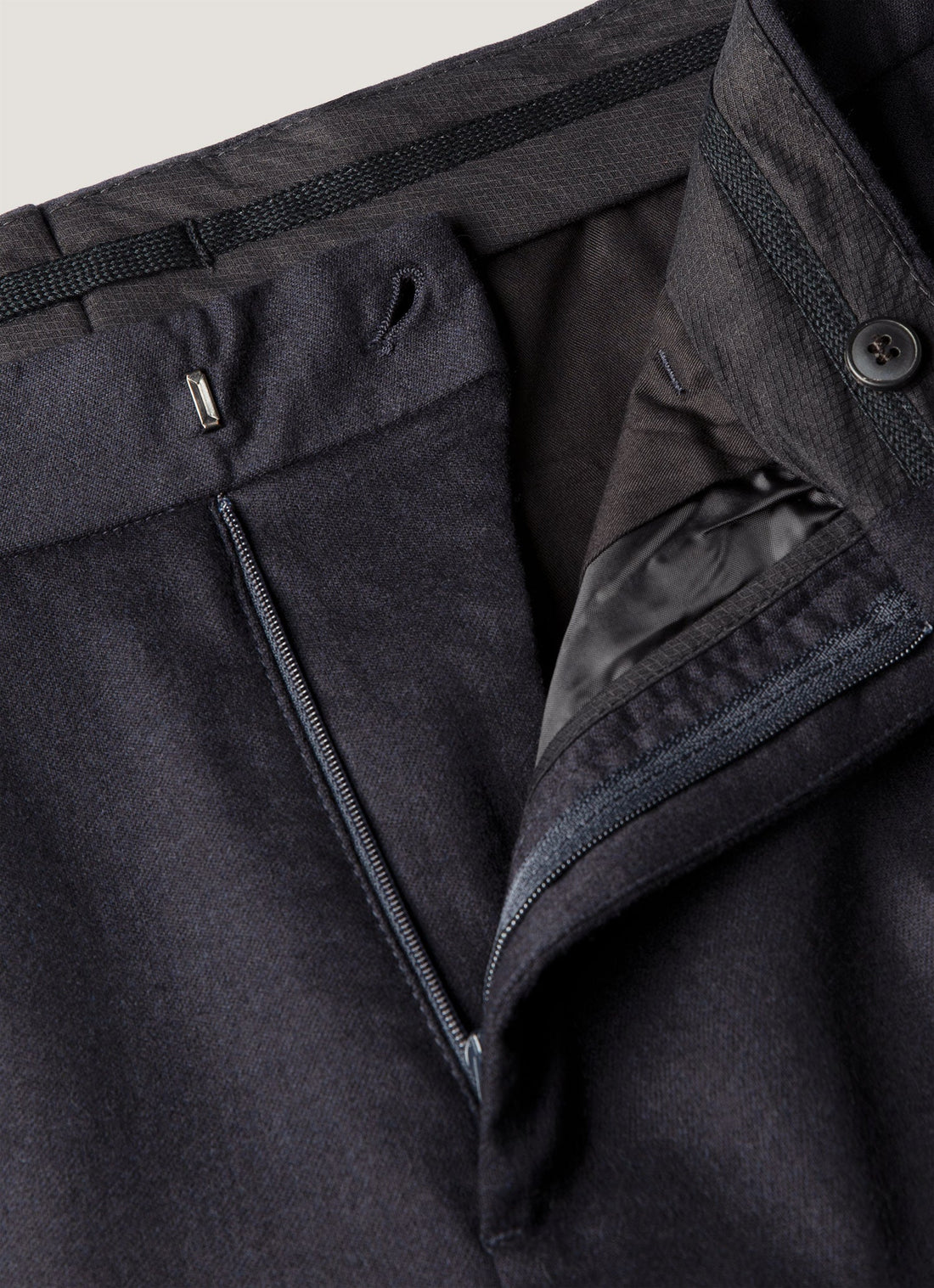 Flanellhose aus Wolle und Kaschmir
