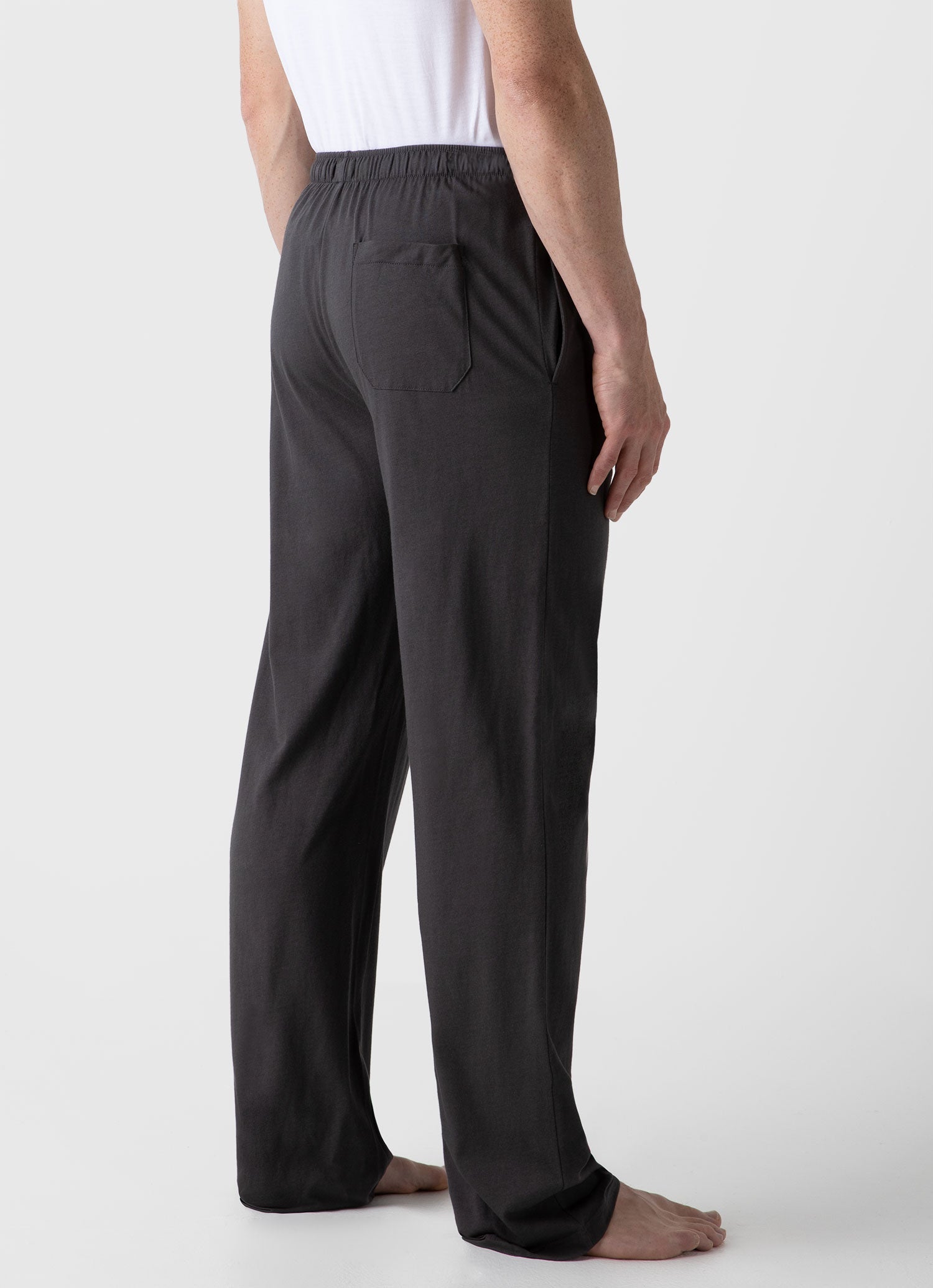 Men's Cotton Modal Lounge Pant in Charcoal