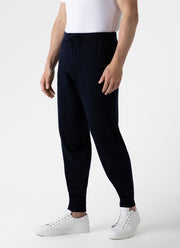 Men's Cashmere Lounge Pant in Navy