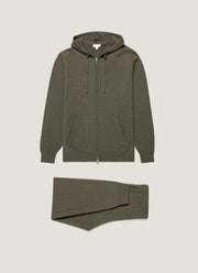 Men's Cashmere Lounge Set in Khaki