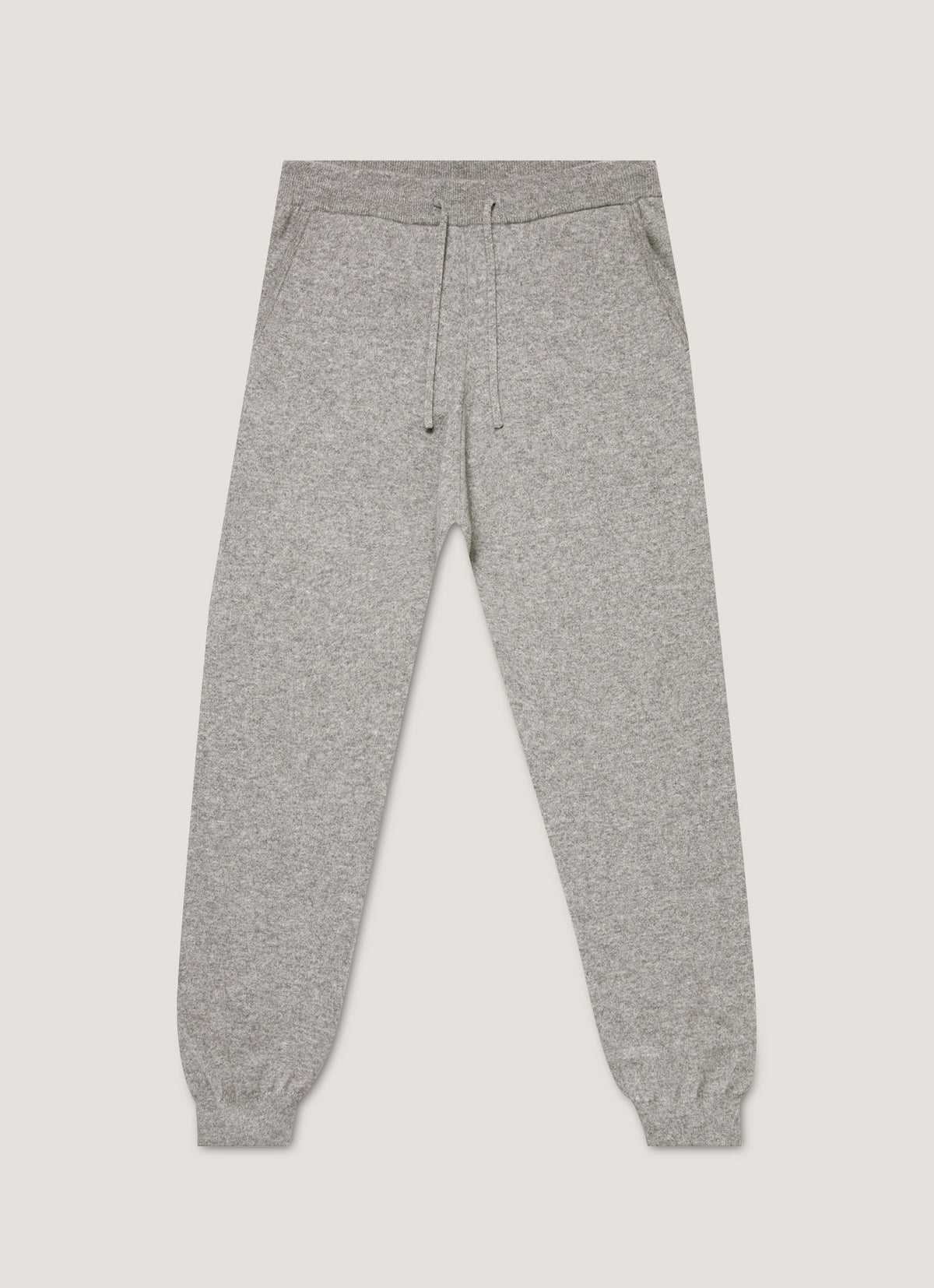 Men's Cashmere Lounge Set in Grey Melange