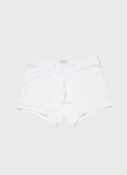 Men's Superfine Cotton Trunks in White