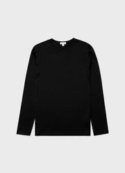 Men's Classic Long Sleeve T-shirt in Black