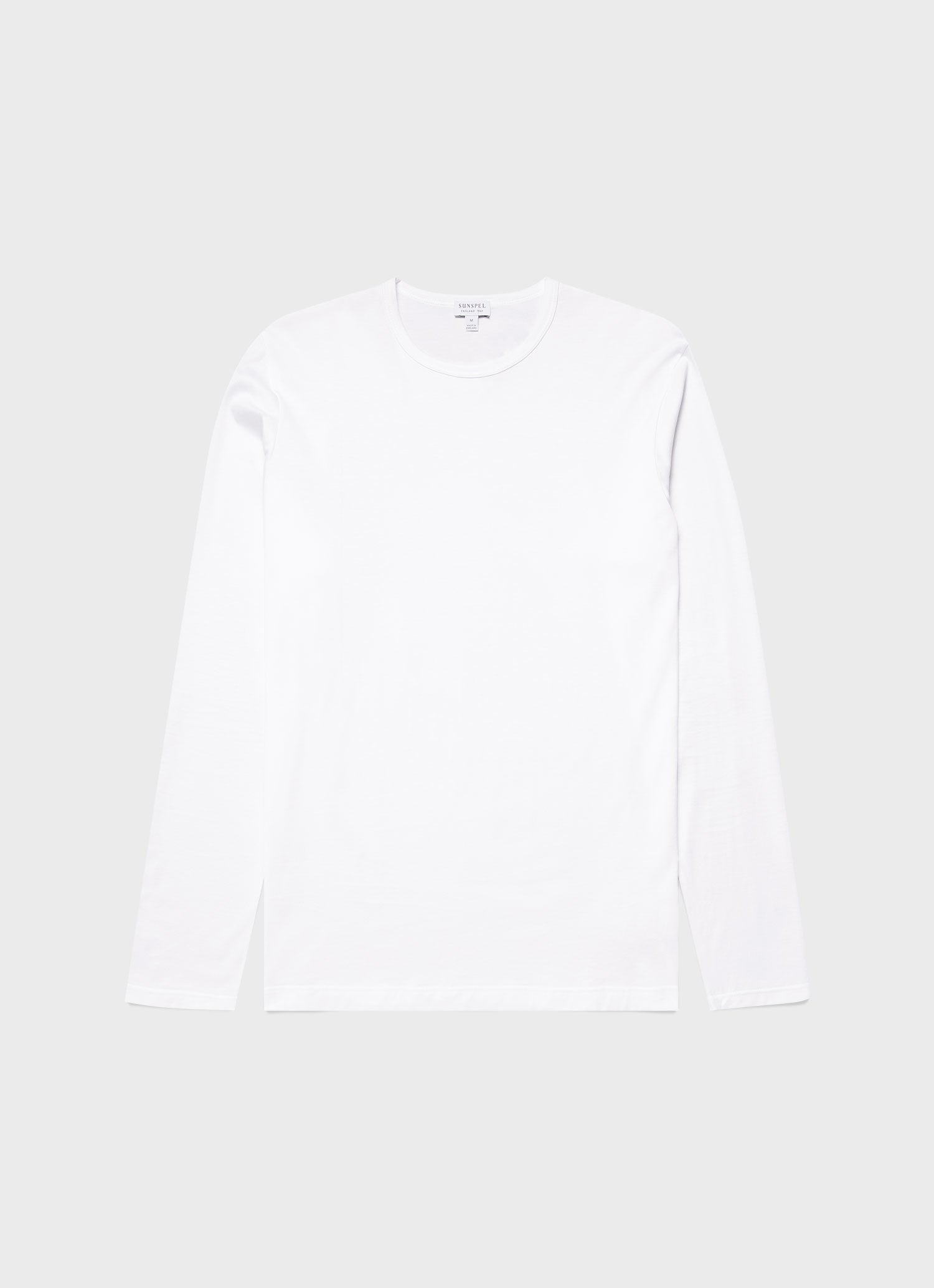 Men's Classic Long Sleeve T-shirt in White