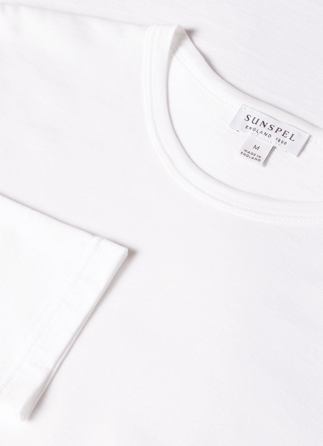 Men's Classic Long Sleeve T-shirt in White