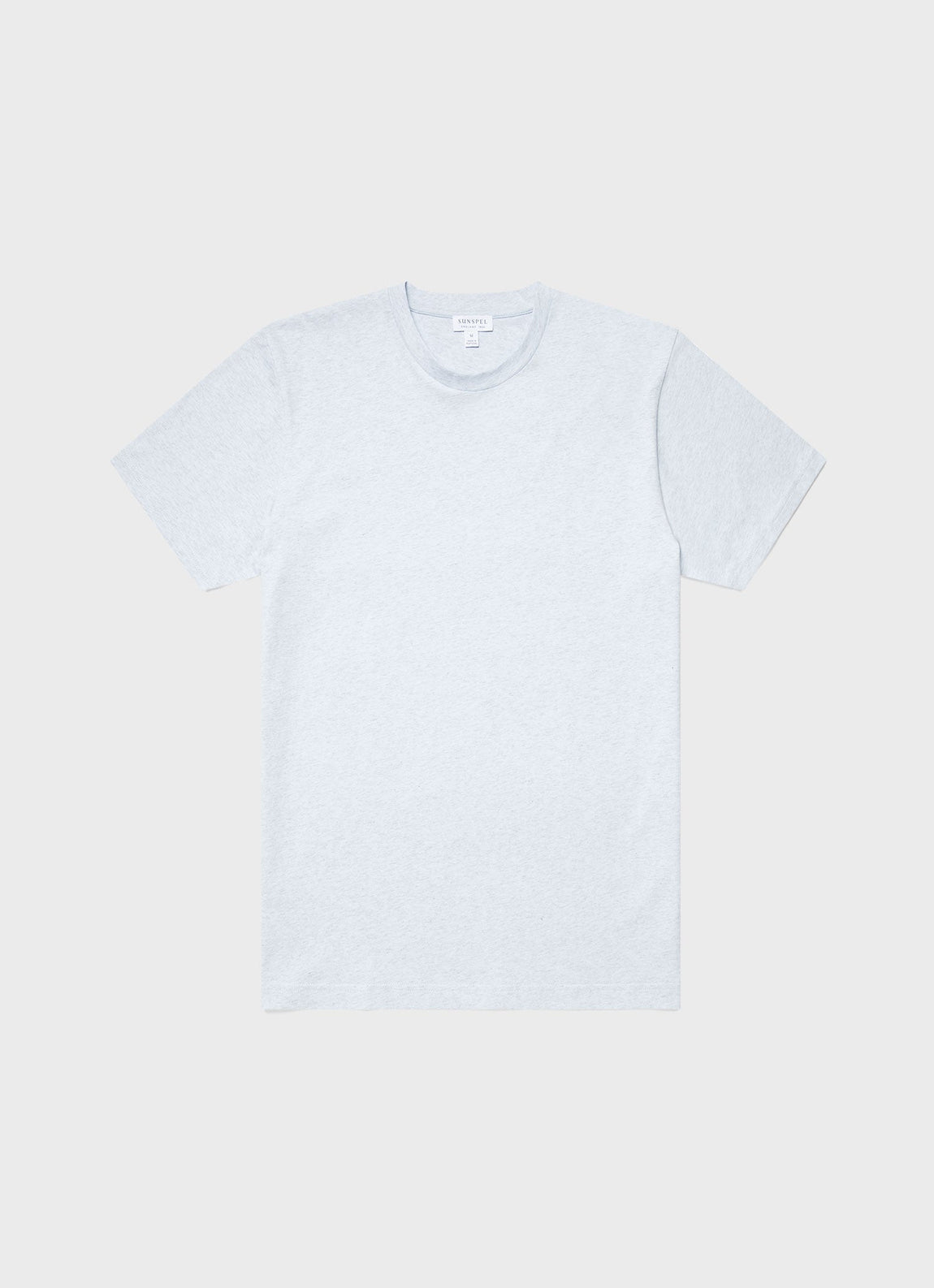 Men's Riviera T-shirt in Pastel Blue Melange