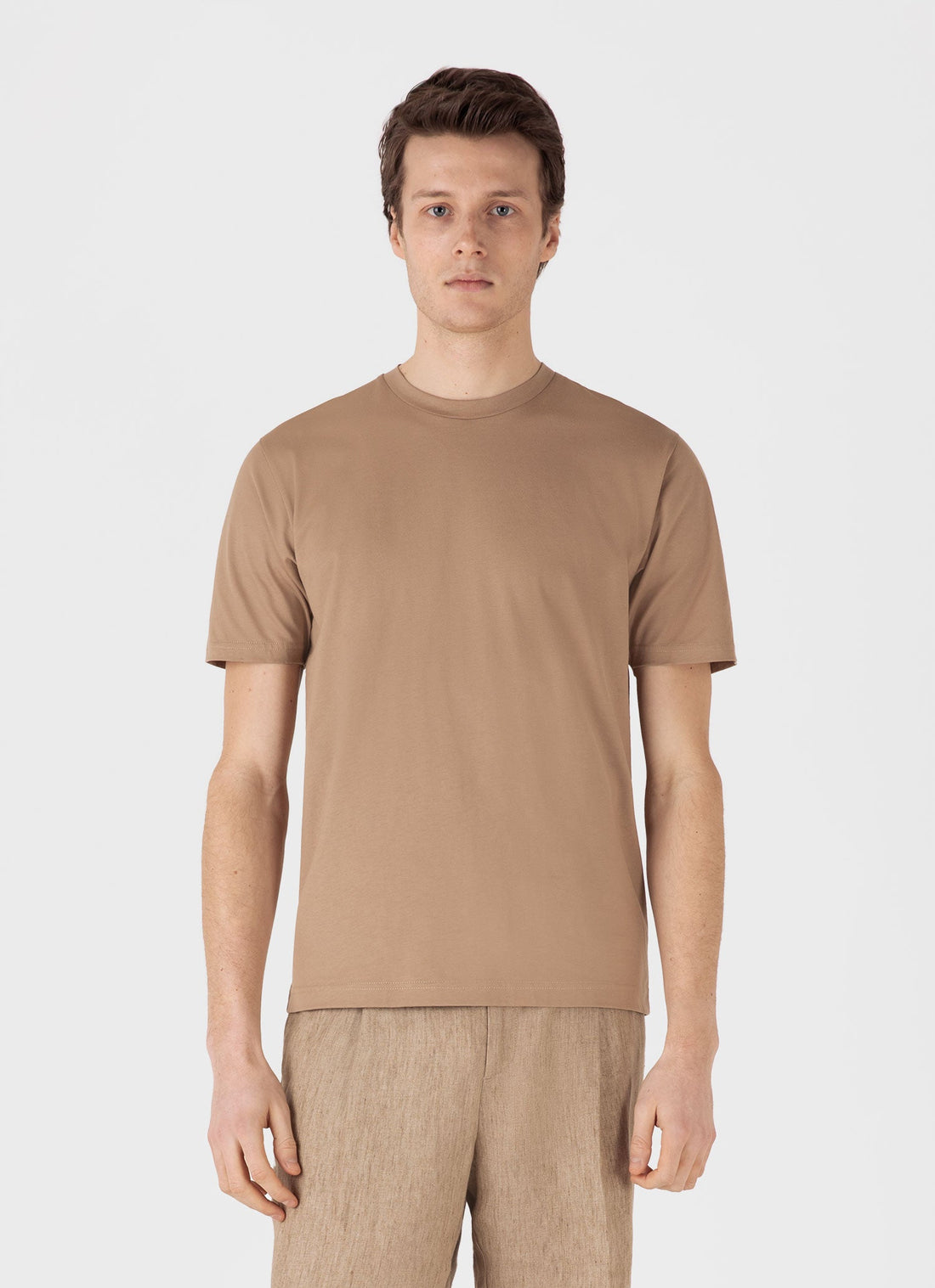 Men's Riviera Midweight T-shirt in Dune