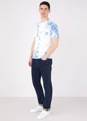 Men's Riviera T-shirt in Sky Blue Tie Dye
