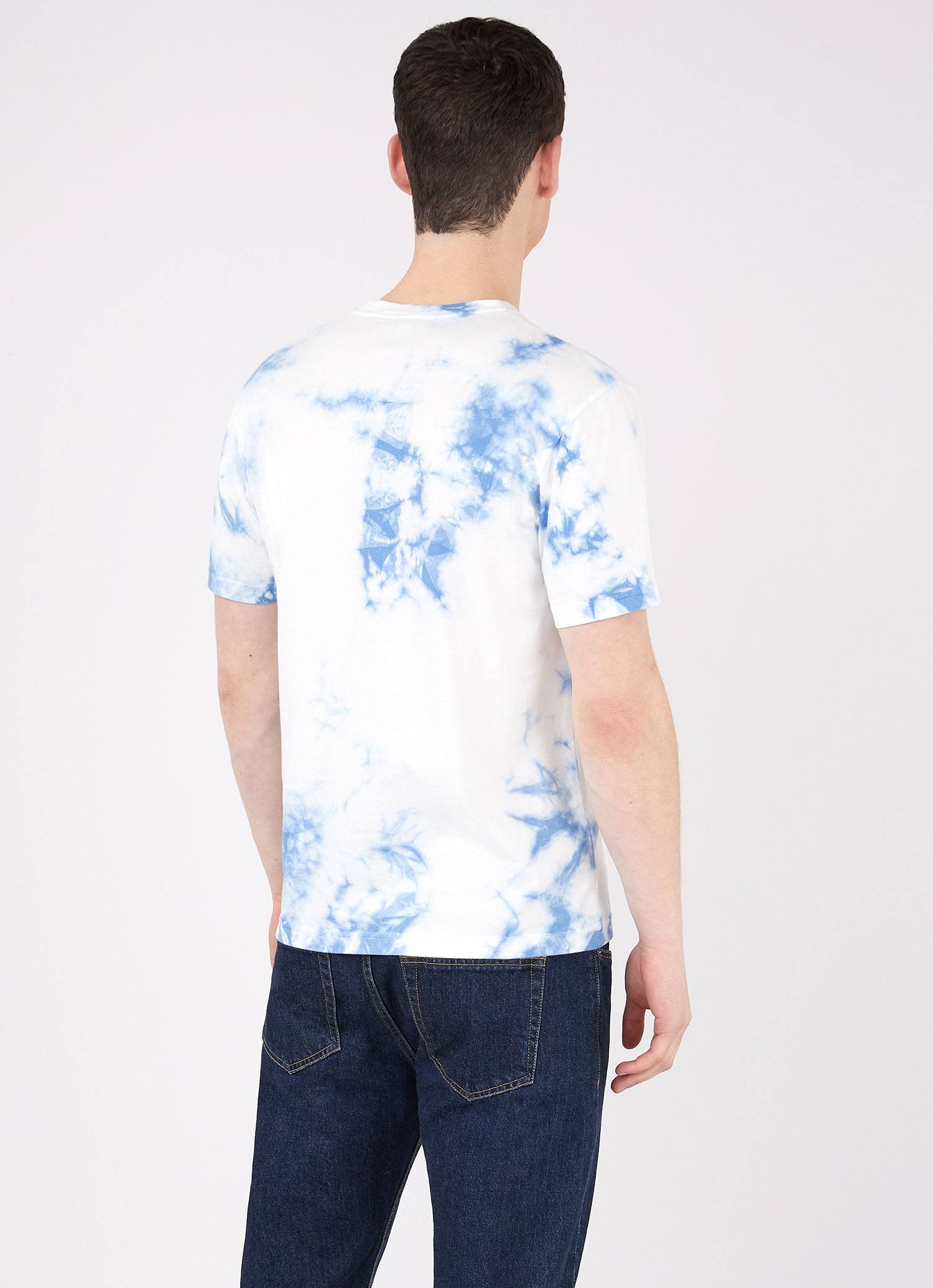Men's Riviera T-shirt in Sky Blue Tie Dye