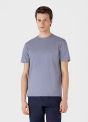 Men's Riviera Midweight T-shirt in Vintage Blue
