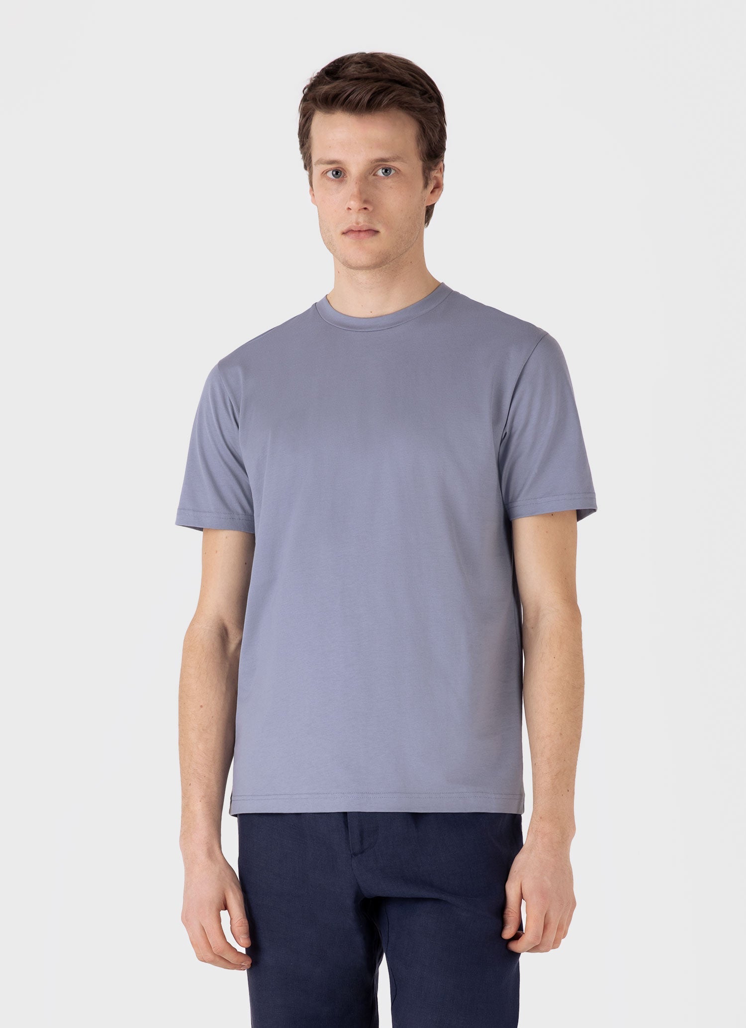 Men's Riviera Midweight T-shirt in Vintage Blue
