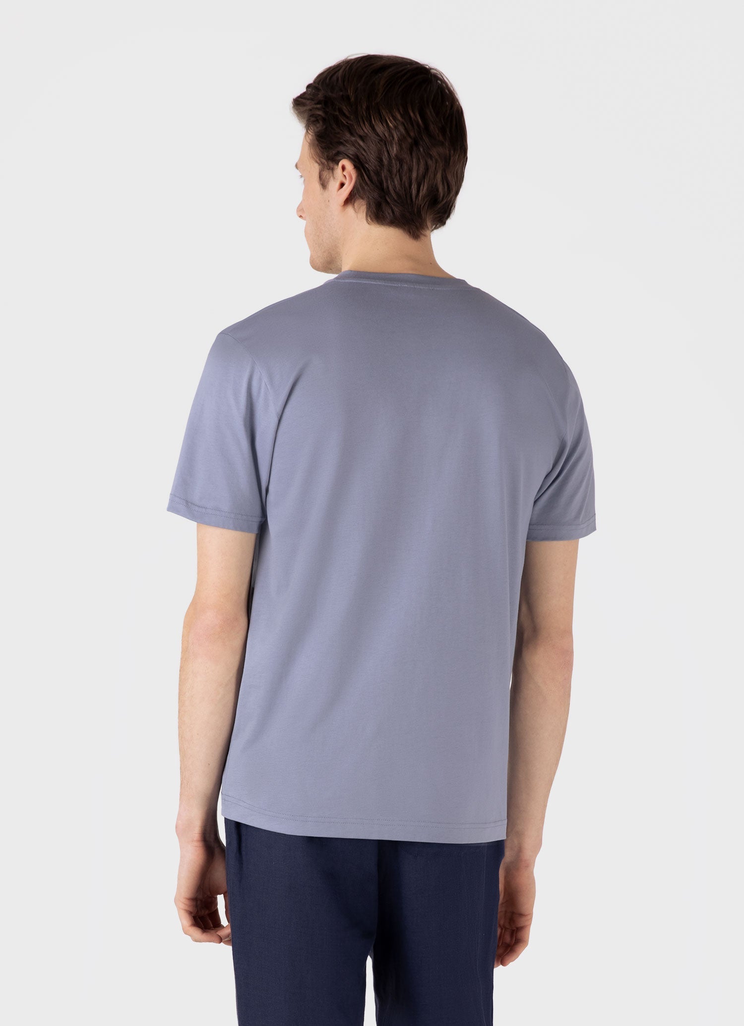Men's Riviera Midweight T-shirt in Vintage Blue