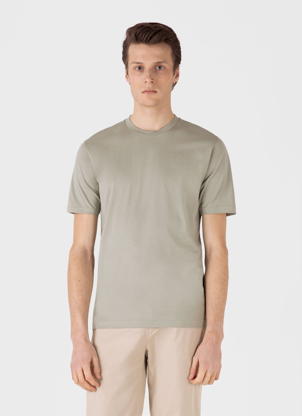 Men's Riviera Midweight T-shirt in Pastel Green