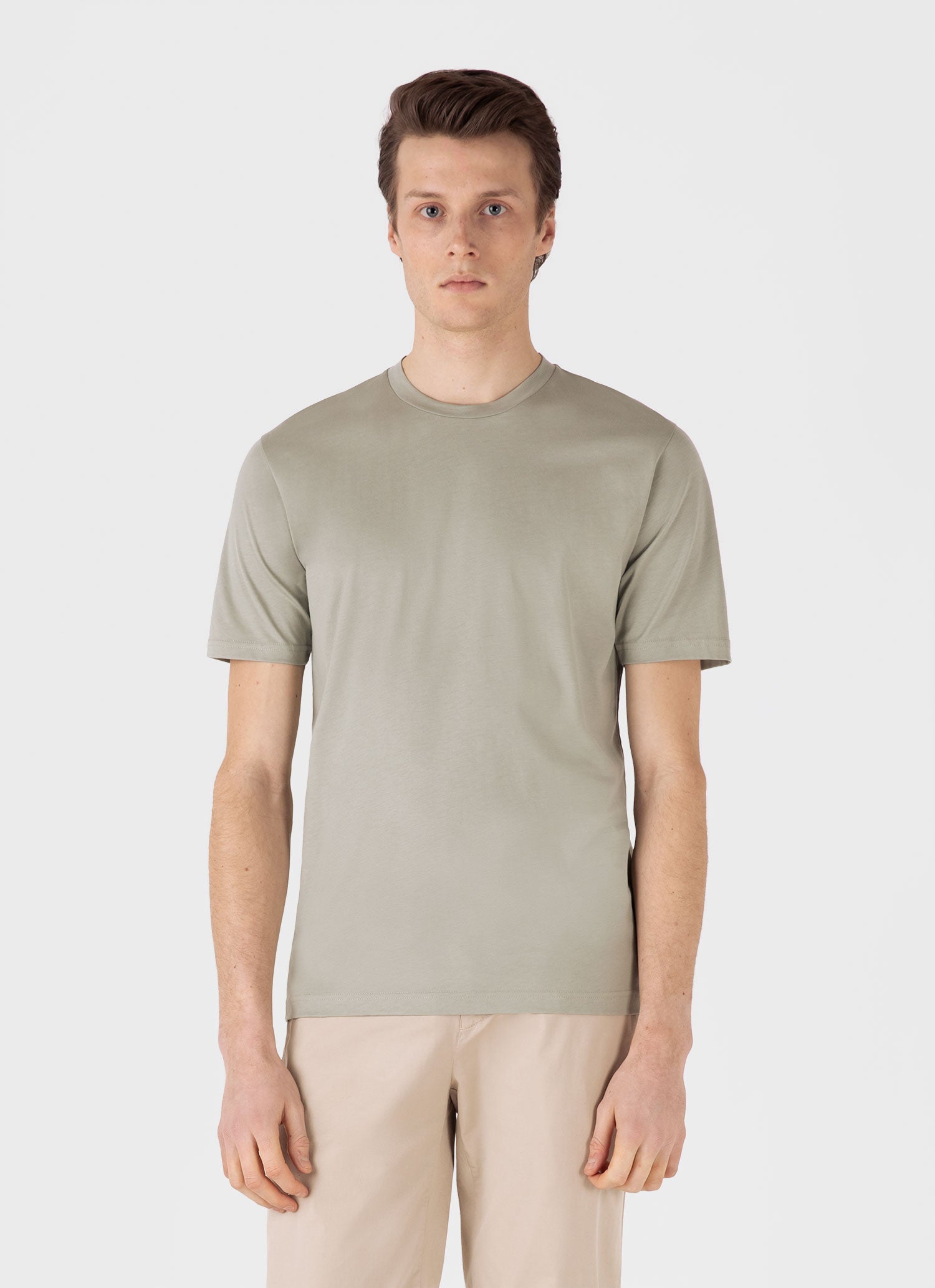 Men's Riviera Midweight T-shirt in Pastel Green