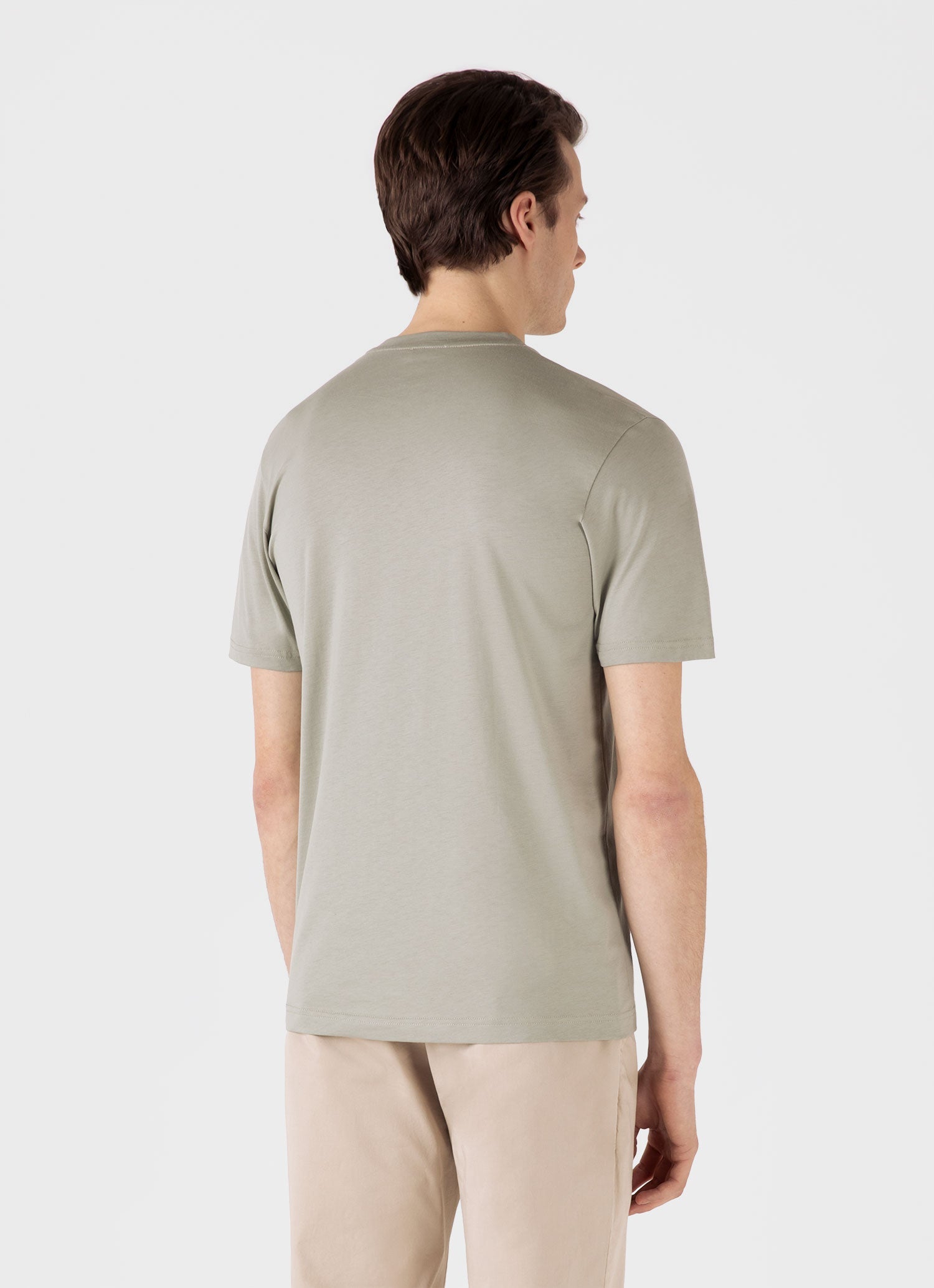 Men's Riviera Midweight T-shirt in Pastel Green