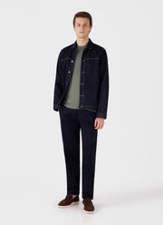 Men's Riviera Midweight T-shirt in Dusk Green