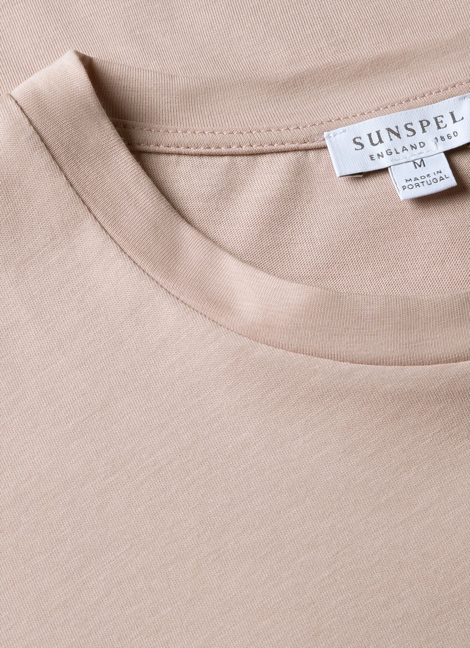 Men's Riviera Midweight T‑shirt in Pale Pink