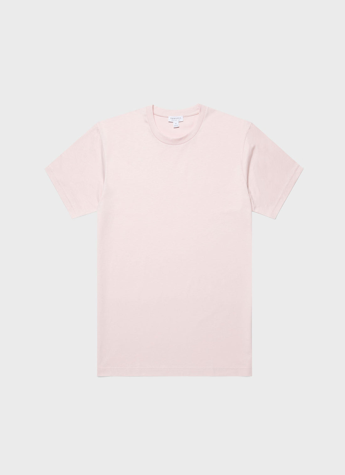 Men's Riviera Midweight T-shirt in Pastel Pink