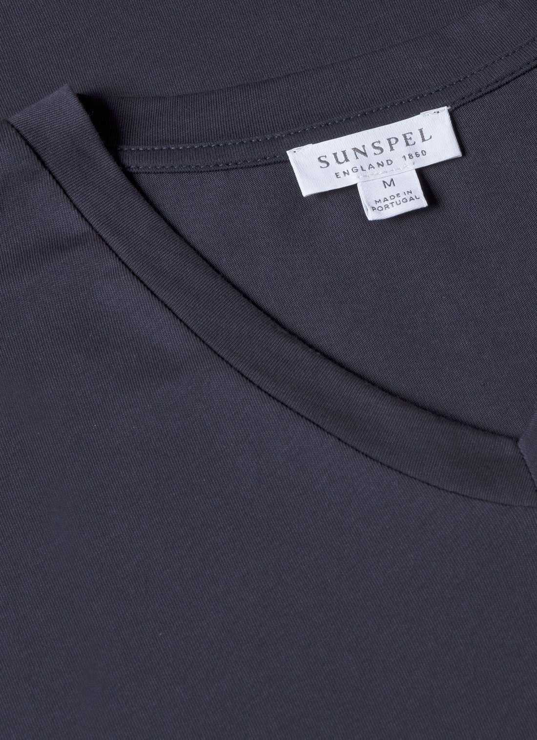 Men's Riviera V Neck T-shirt in Navy