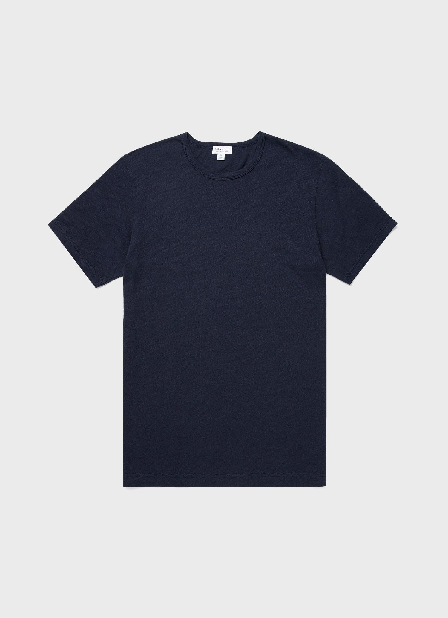 Men's Cotton Linen T-shirt in Navy