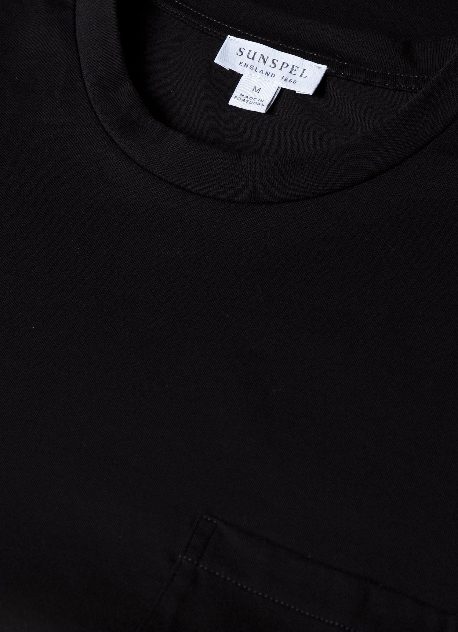 Men's Riviera Pocket T-shirt in Black