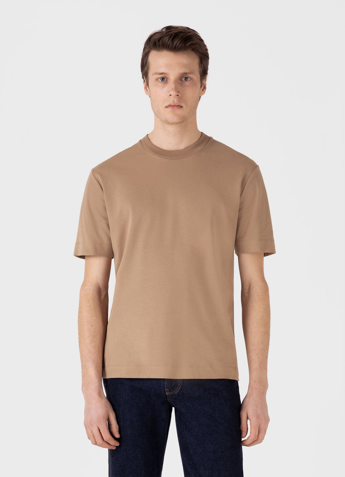 Men's Relaxed Fit Heavyweight T-shirt in Dune