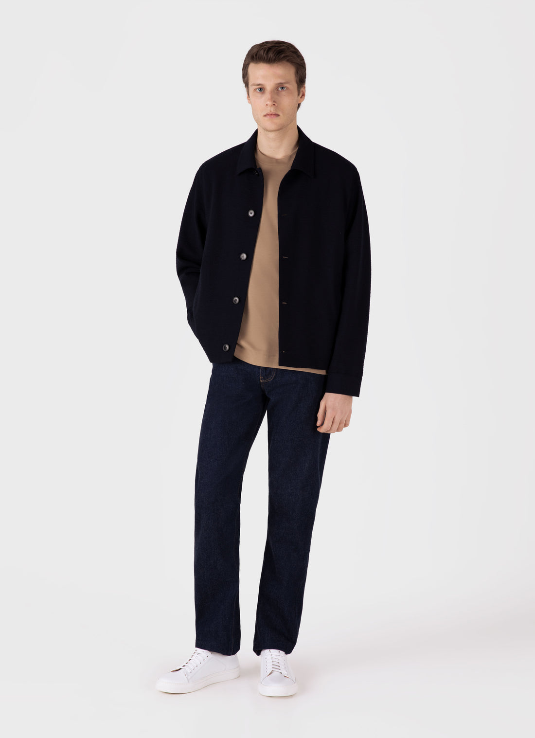 Men's Relaxed Fit Heavyweight T-shirt in Dune