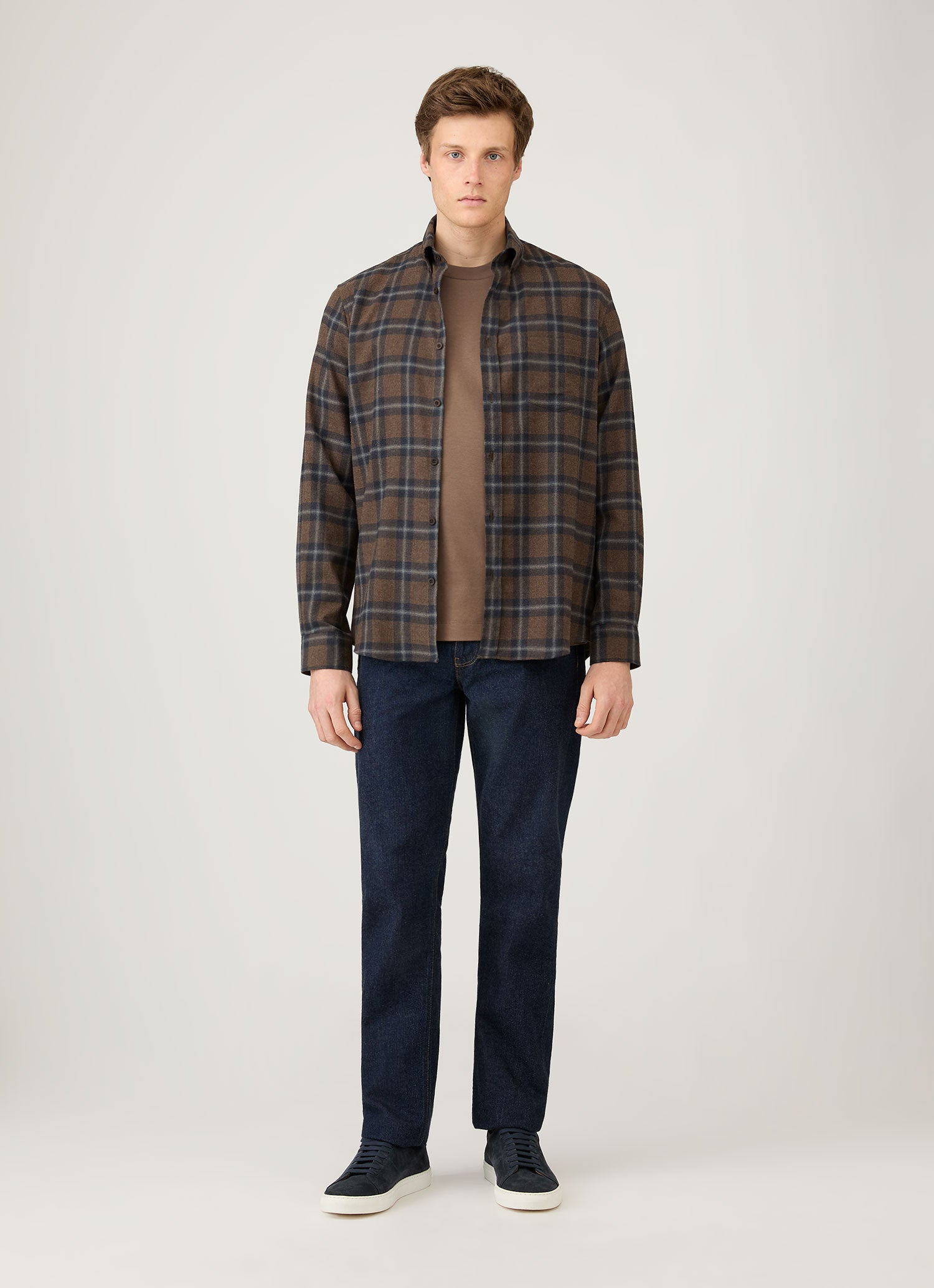 Men's Relaxed Fit Heavyweight T-shirt in Bark