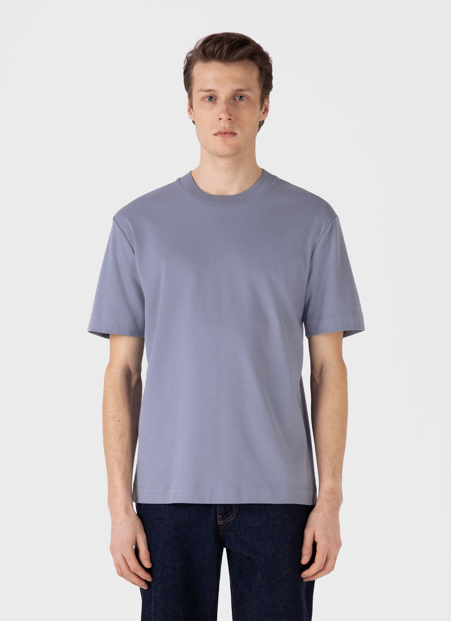 Men's Relaxed Fit Heavyweight T-shirt in Vintage Blue