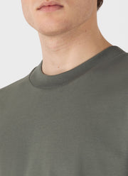 Men's Relaxed Fit Heavyweight T-shirt in Dusk Green