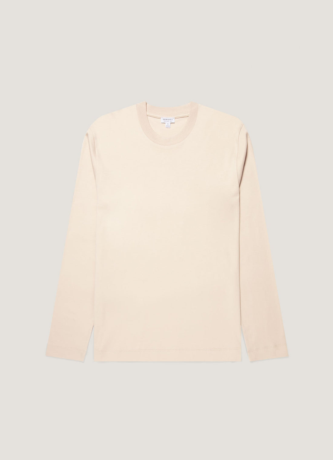 Men's Long Sleeve Heavyweight T-shirt in Swansdown