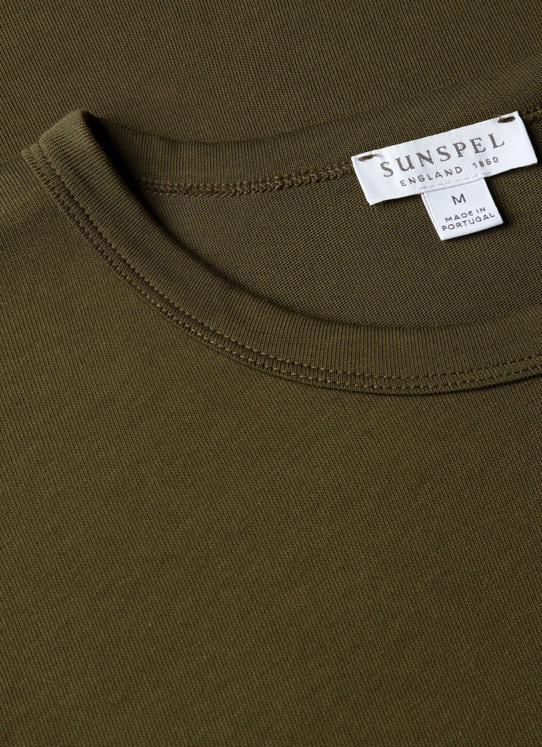 Men's Heavyweight Jersey T-shirt in Deep Olive