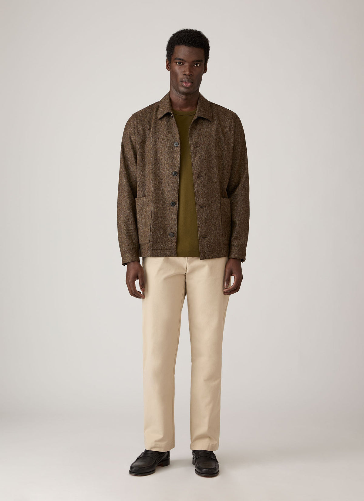 Men's Heavyweight Classic T-shirt in Loden Green