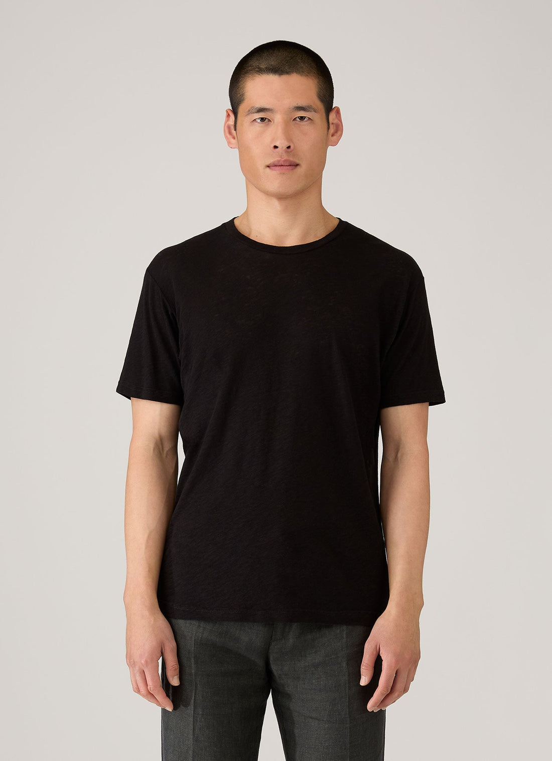 Baumwolle-Leinen T-Shirt