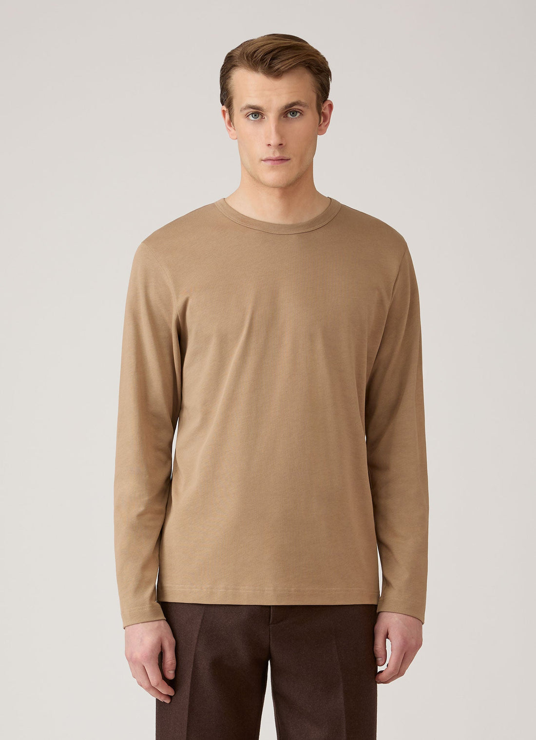 Klassisches Heavyweight Langarmshirt
