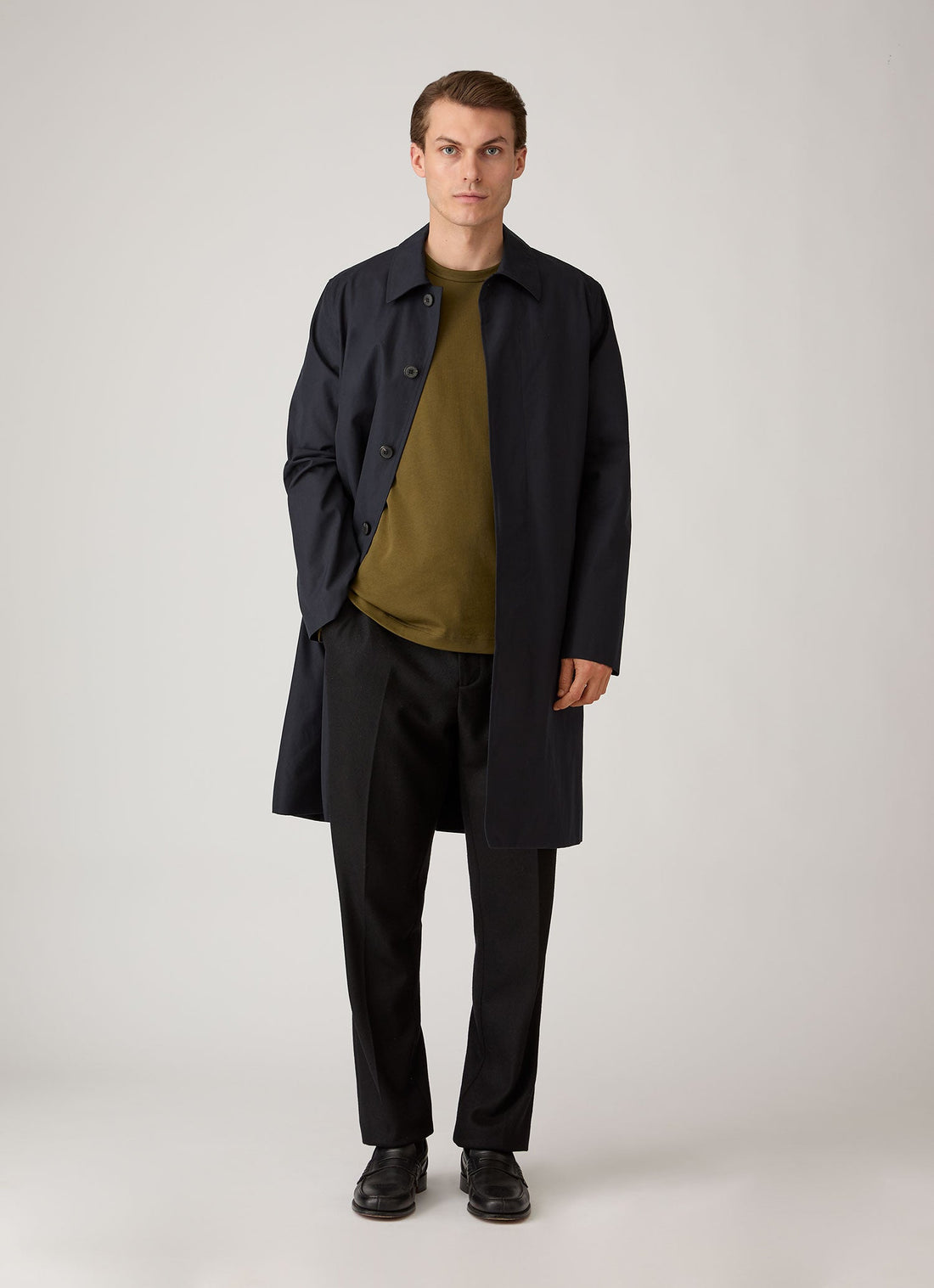 Klassisches Heavyweight Langarmshirt