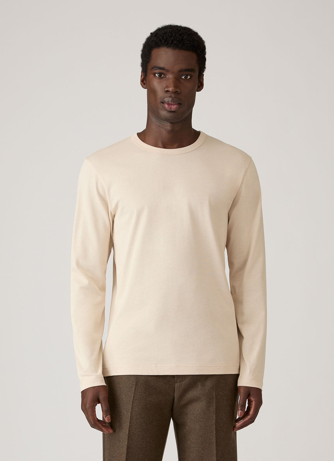 Klassisches Heavyweight Langarmshirt
