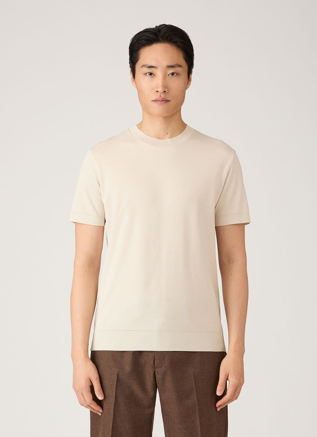T-Shirt aus Baumwollpiqué